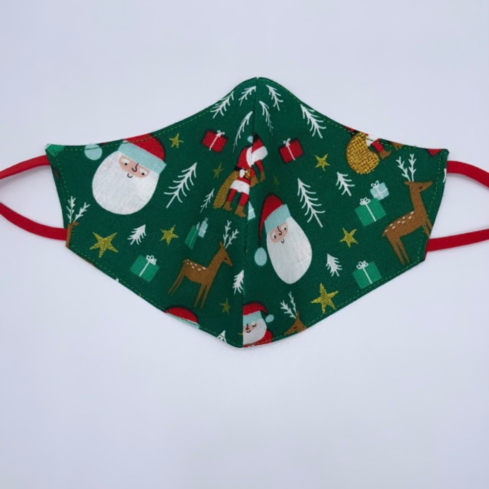 Handmade cozybeanz Holiday Kids Face Masks